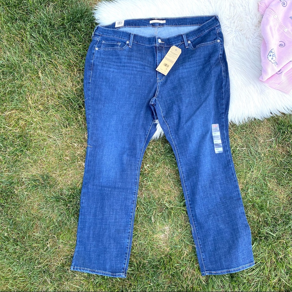 Levi’s classic straight leg jeans 24W plus NWT